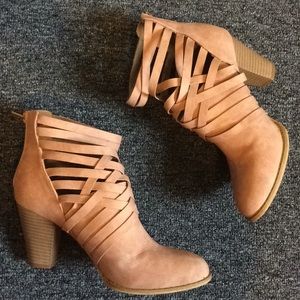 Mi.iM Blush Strappy Booties